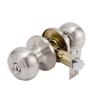 Elegant Door Knobs with Square Rosettes Privacy Lock Portable Accessory for Bedroom and Bathroom Daily Casual Use