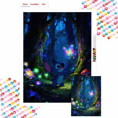 Diamond Painting Stitch & Butterfly Art Painting Set for Home Office Decoration Handmade Gifts