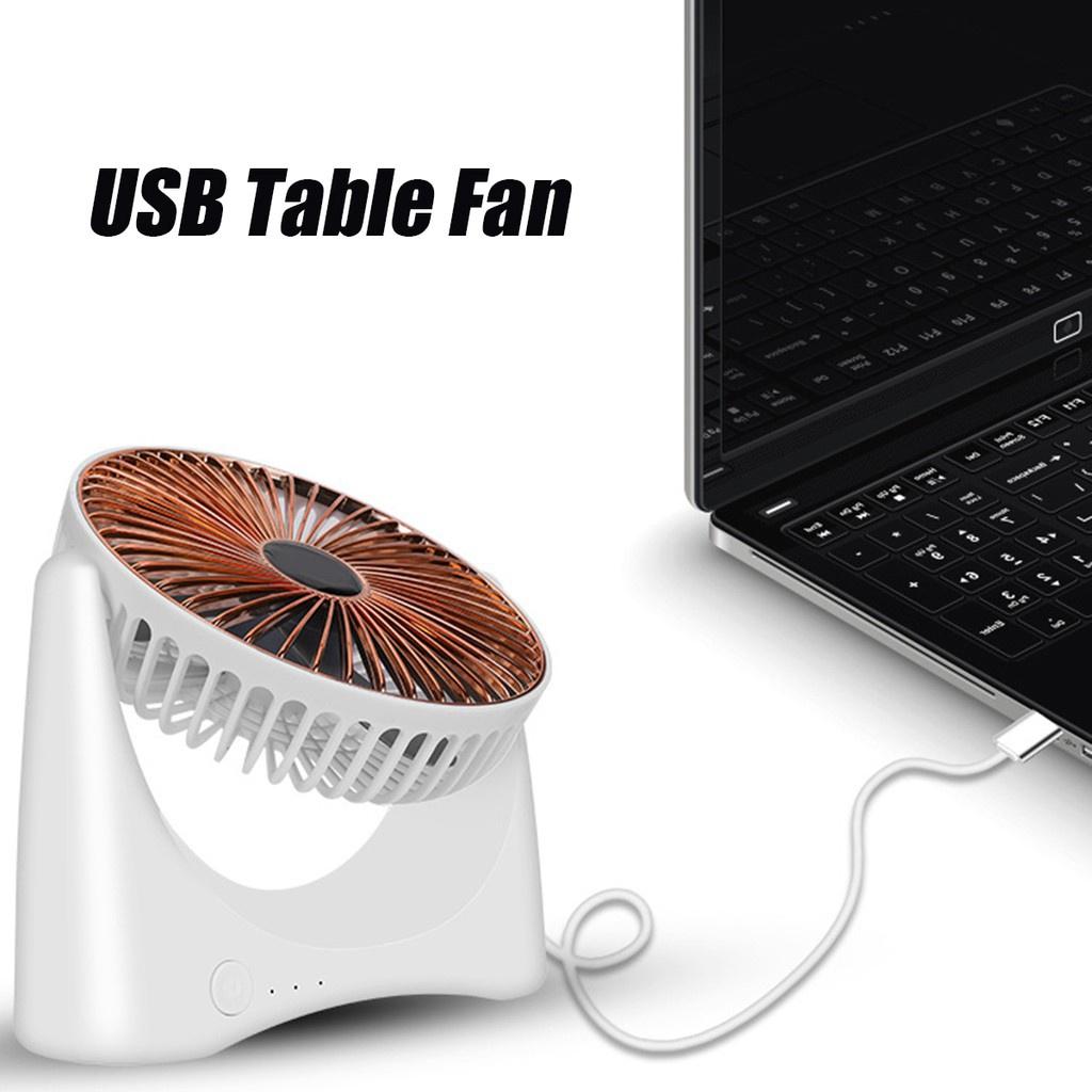 Rechargeable 5 Speeds Electric Air Circulation  Air Circulator Ventilation Fan USB Portable Cooler New