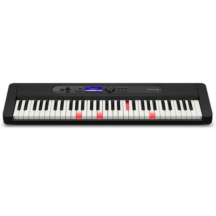 Clavier à touches lumineuses - casio - lk-s450 - synthétiseur digital - 61 touches - 5w rms