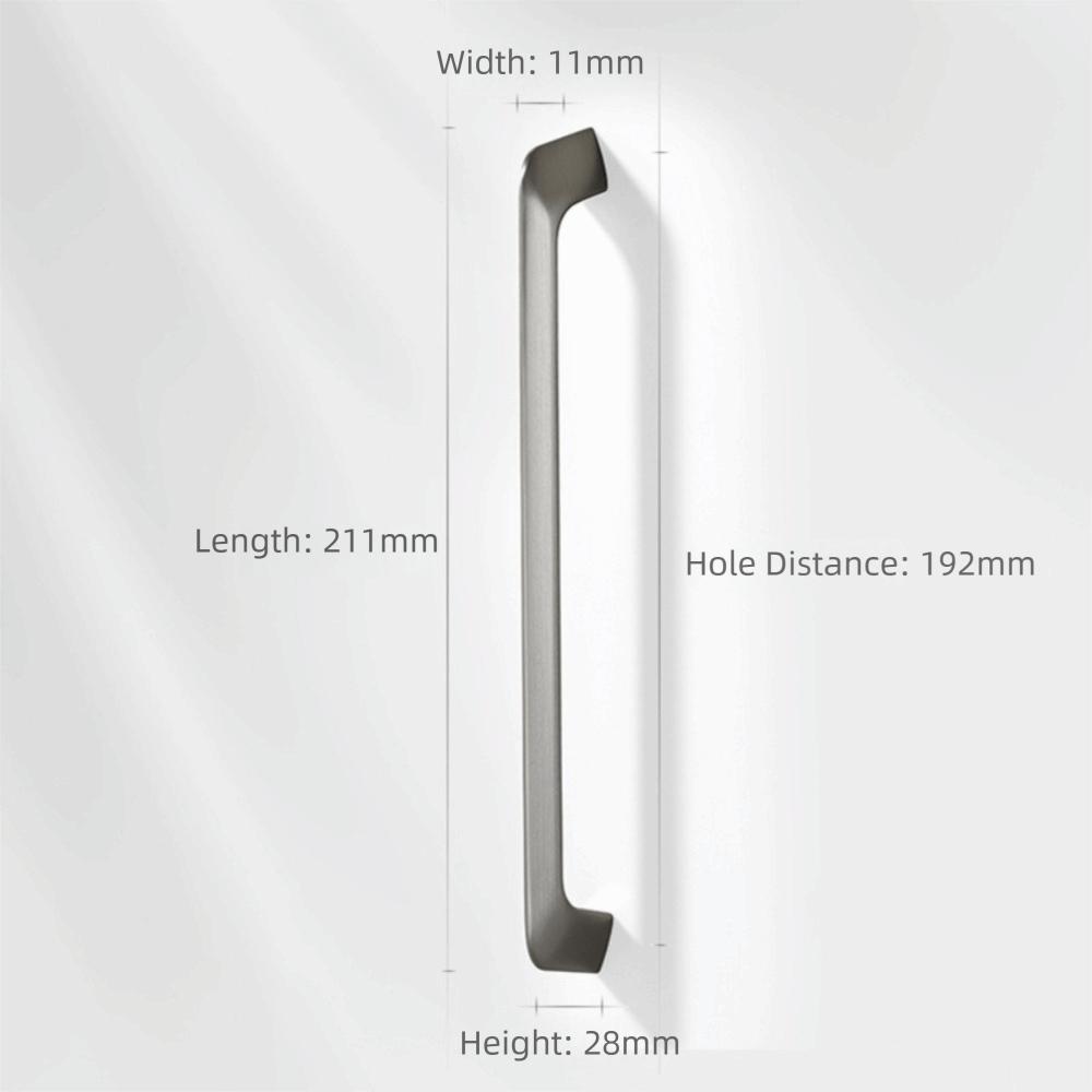 Brass Gold Finish Cabinet Door Handles Minimalist Design Kitchen Handles For Kitchen Cabinets