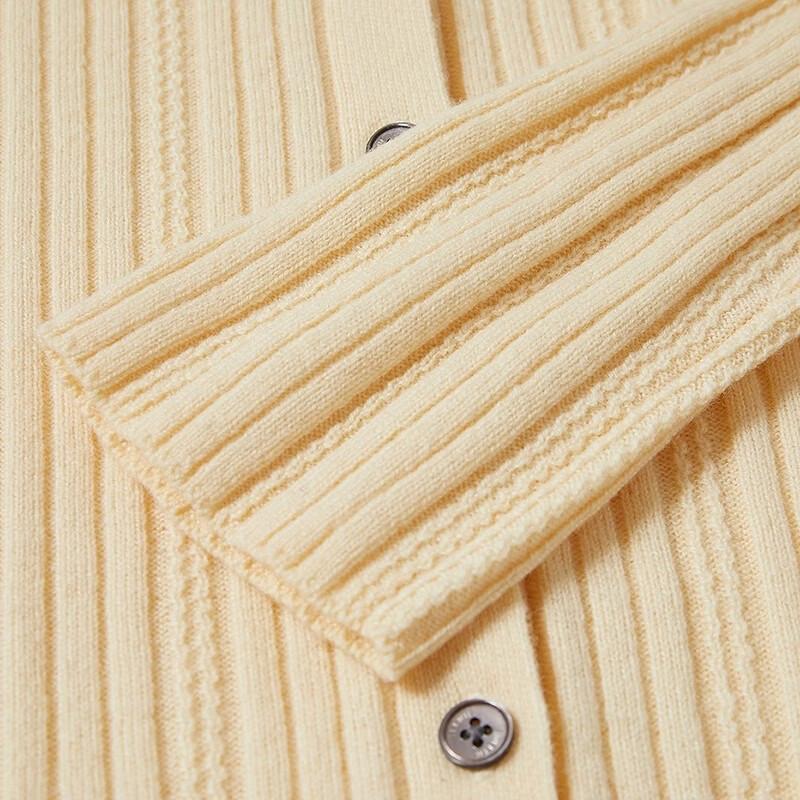 Teenie Weenie Women's Bear Logo Knitted Cardigan