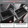 Auto Center Console Storage Box Armrest Box Storage Tray for Hyundai Tucson NX4 2021 2022 2023 ABS Auto Interior Accessories