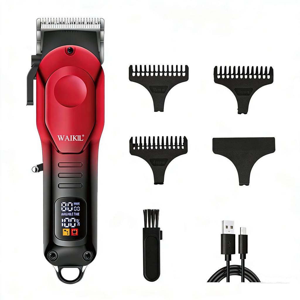 Professional Electric Hair Clipper for Salon Styling and Oil Head Carving