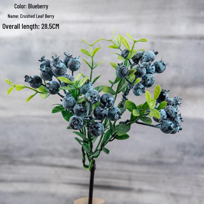 

Ветка с ягодами, искусственные цветы для украшения дома и свадебных букетов MW74411