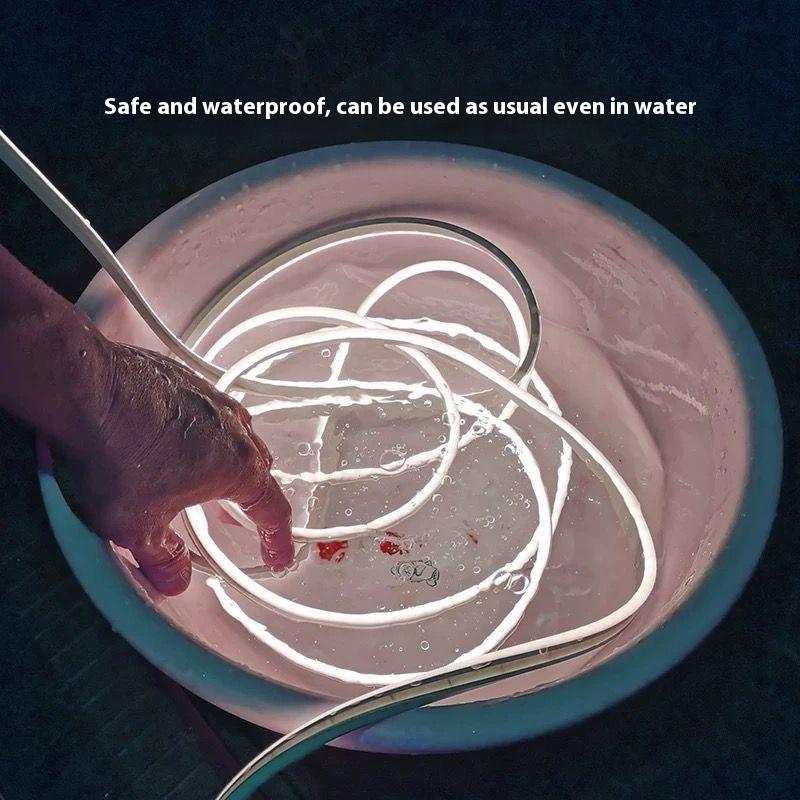 1 Set Ultra-Bright Car Trunk Led Car Interior Decorative Lamp Strip Sensor Tail Box Light Strip Automatic Atmosphere Light