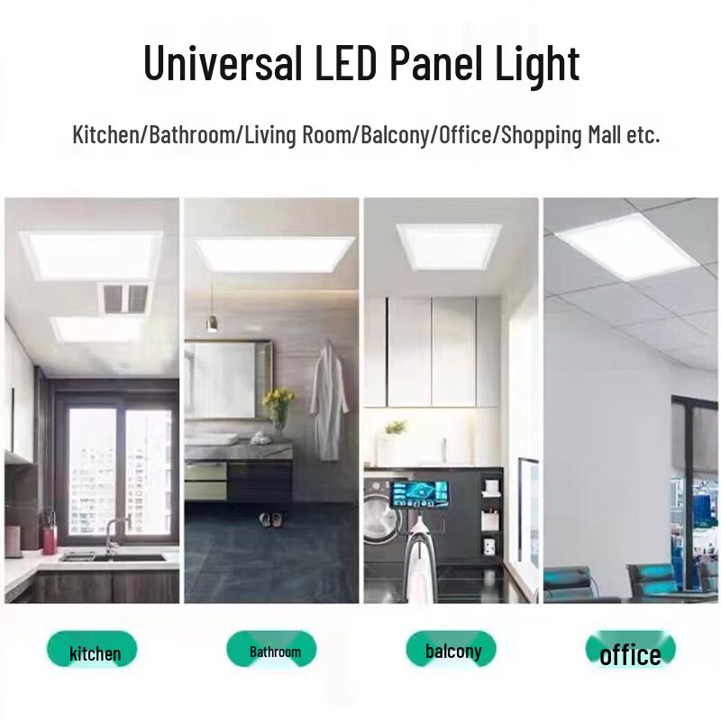 Jikejia LED Kitchen Bathroom Ceiling Panel Light