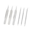 6pcs Blackhead Remover Tool Stainless Steel Pimple Comedones Extractor for Blemish Whitehead Popping