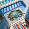 3D Optische Täuschung Fußmatte Rutschfest Schlafzimmer Türteppich Kreativität Badezimmer Teppich Heimdekoration