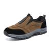 Zapatos deportivos casuales nuevos de verano para exteriores zapatos de seguridad laboral gamuza resistente al desgaste suela gruesa