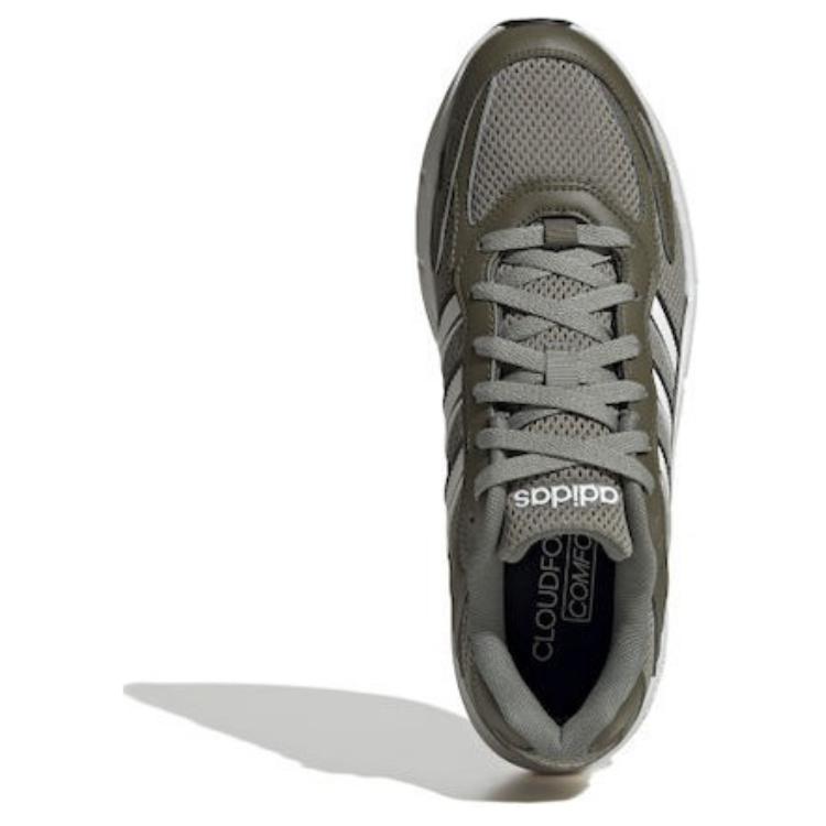 Adidas Ecliptix 2000 Fashion Durable Low-Top Running Shoes Men Sneakers Green JI2846