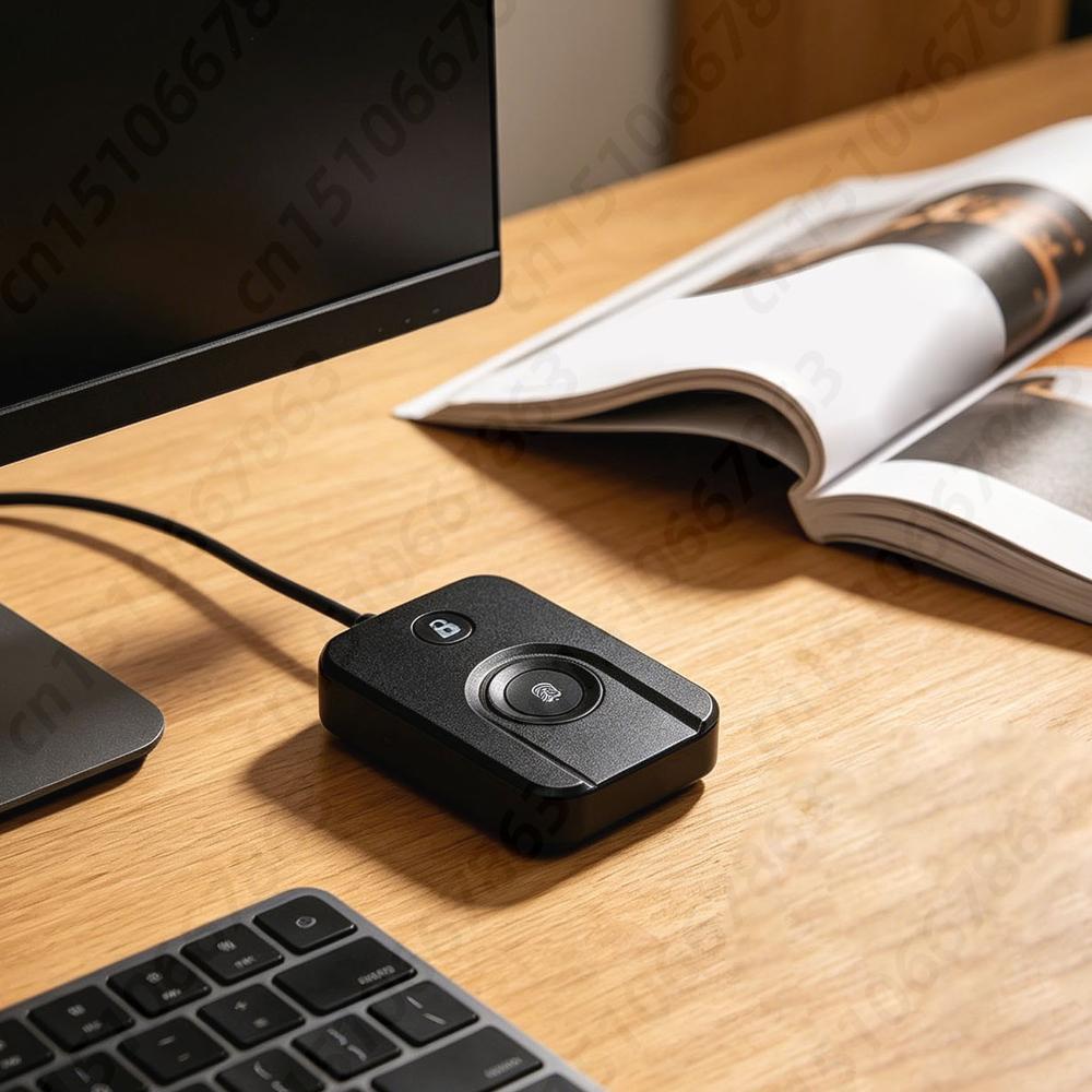 Windows Hello 10/11 Biometric Fingerprint Login USB Reader Scanner Module Device for PC/Laptop Security Key Safe Account Login