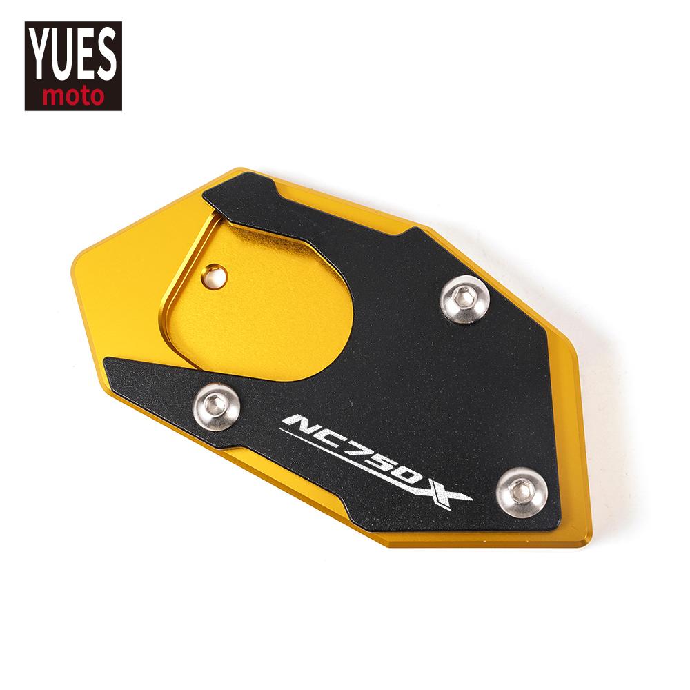 Motorcycle Accessorie For HONDA NC750 X 2014- CNC Foot Side Stand Pad Plate Kickstand Enlarger Support