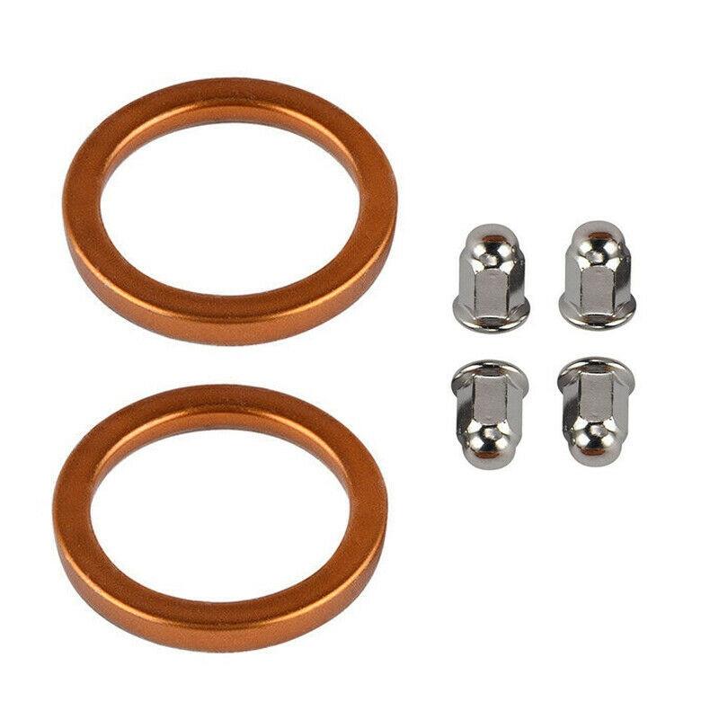 Accessries Exhaust Gaskets For Honda CB500/550 VF500/700/750 M6 Acorn Nuts Parts