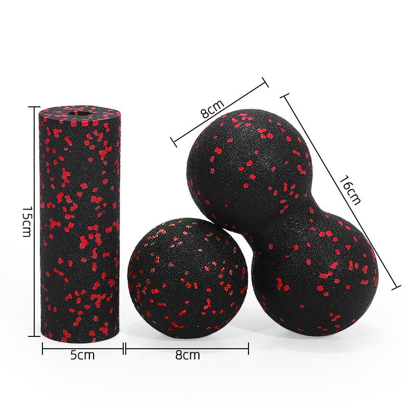 EPP 15x5.3cm Mini Yoga Column: Portable Hollow Fitness & Relaxation Massage Roller