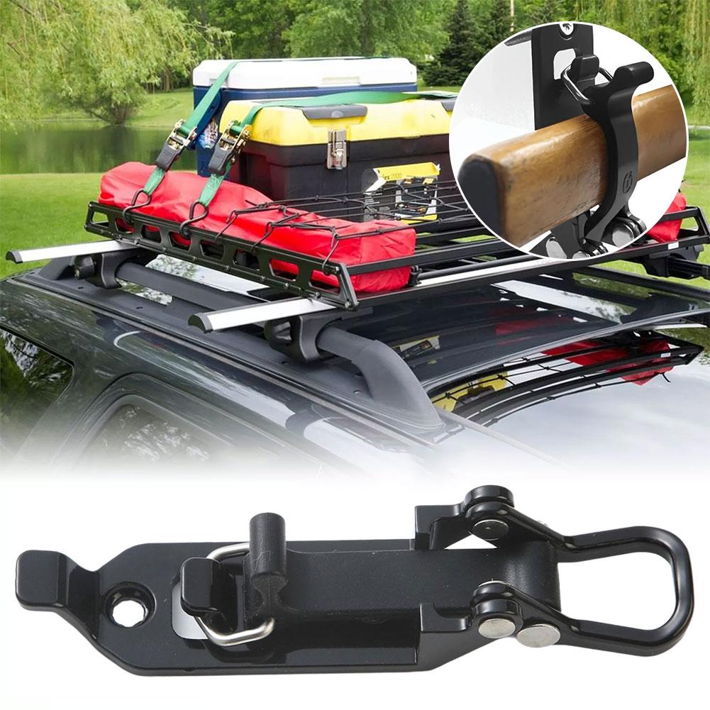 Cinghie di Montaggio per Pala su Portapacchi per Camion Auto, Portapacchi da Tetto Portapaletta per Camion Attrezzatura Overland Portapacchi da Tetto Off Road Accesso