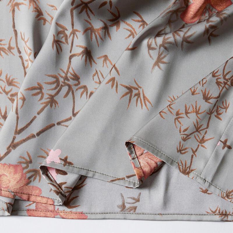 Pastel New Chinese Style Summer Two-Piece Set for Mid-Aged Women