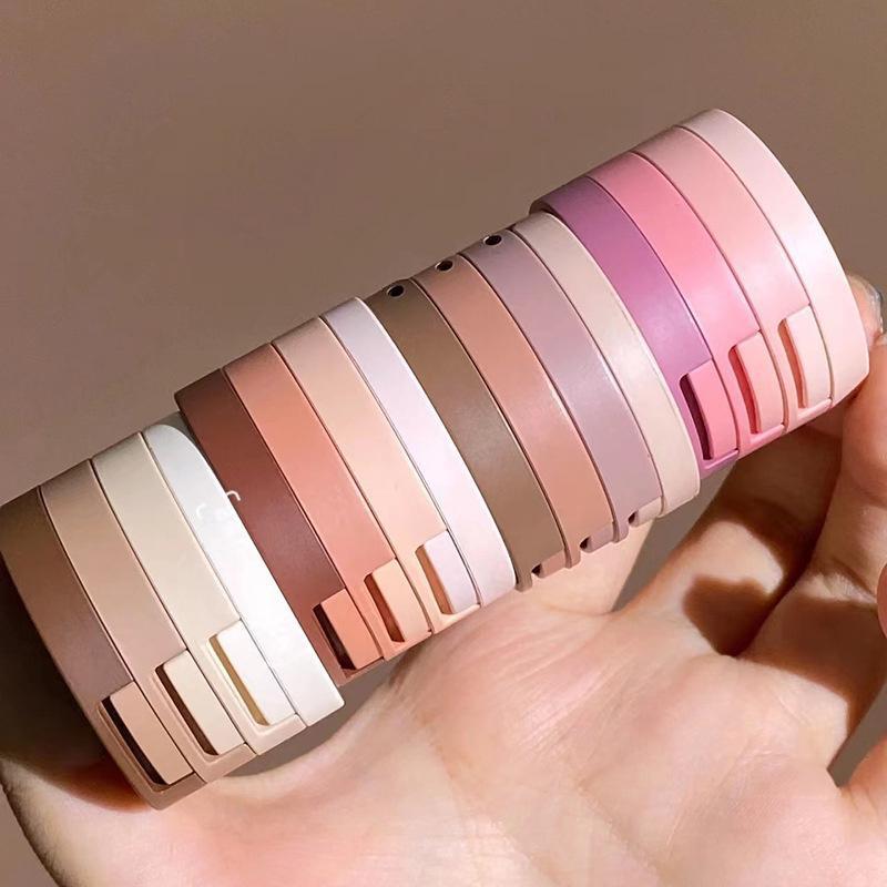 4 In 1 Matte Highlighter Blush Palette Pearly Blush Shiny Silkworm Lidschatten Shimme Brighten Face Contour Powder Makeup Palette ZH
