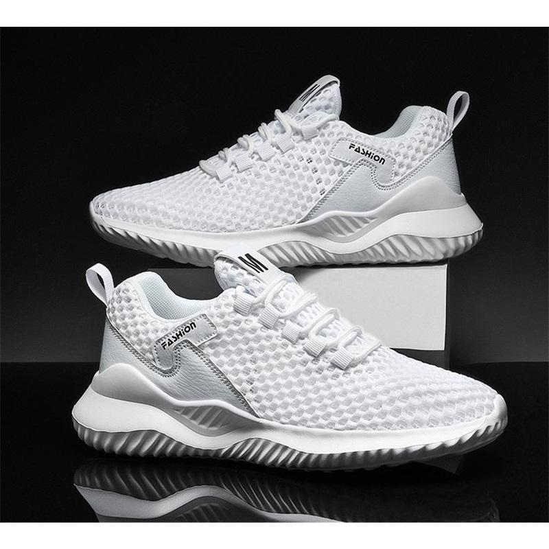Buty męskie z pojedynczą siateczką, buty sportowe z siateczki, buty do biegania dla mężczyzn, oddychające, puste, buty męskie