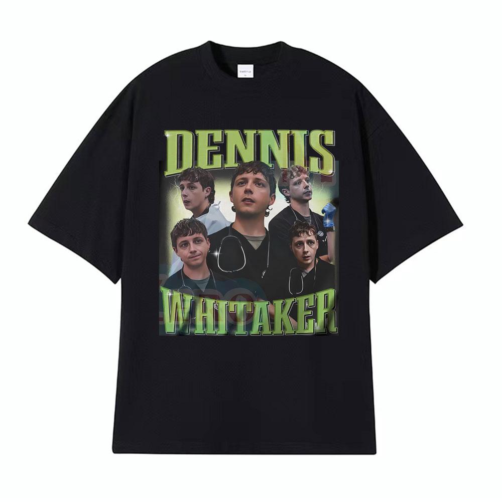 Dr Dennis Whitaker Unisex Print T Shirts Unisex Women Fashion Summer Short Sleeve T-shirt High Quality Oversized T Shirt Streetwear