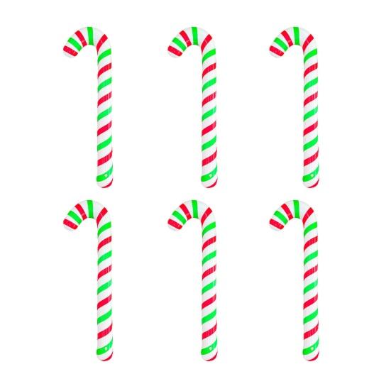 Candy Canes Balloons for Christmas Decorations Large Candy Sticks