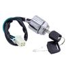 Motorcycle Electric Scooter ATV Moped Kart Metal Ignition Key Switch Lock for 4 Wheeler Kart Motorcycles Dirt Bike