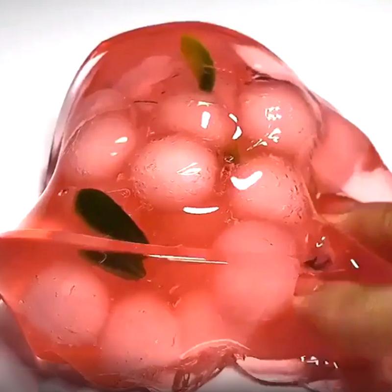 Cherry Peach Mud Mixing Cloud Slime Scented Stress Kids Clay Girl Doll  for Kids Birthday Party Festiavl Birthday Gifts
