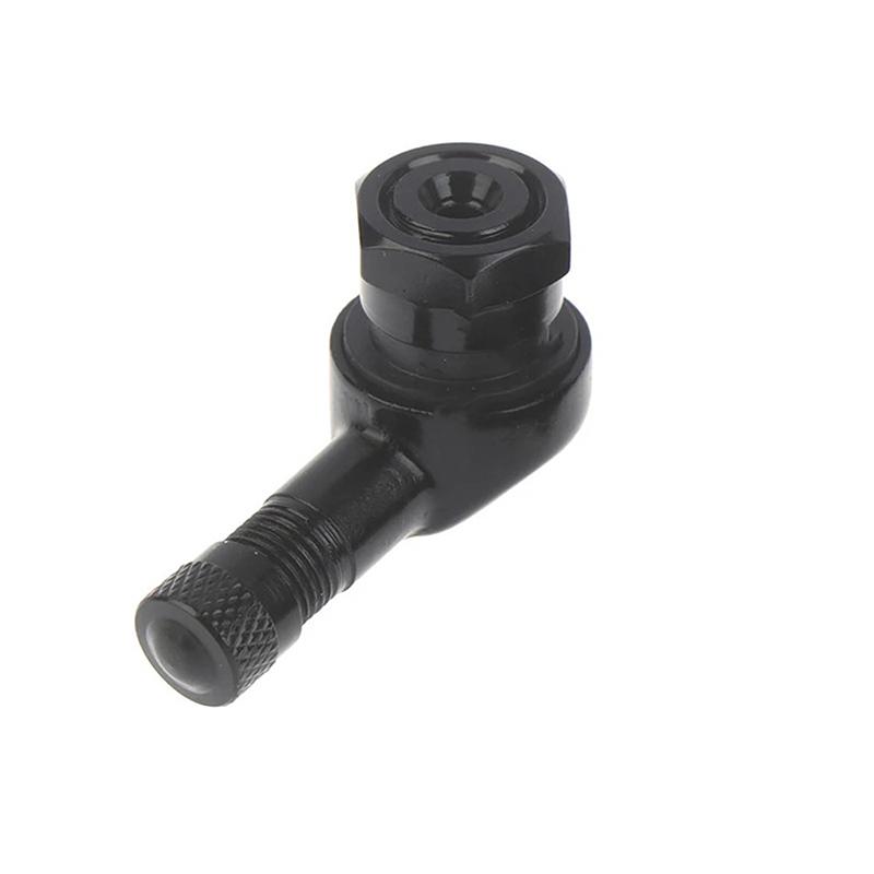 1Pc 90 Degree CNC Motorcycle Tire Valve Stems 17mm Universal CNC Aluminum Tubeless Valve Stems 10 Color Valve Caps