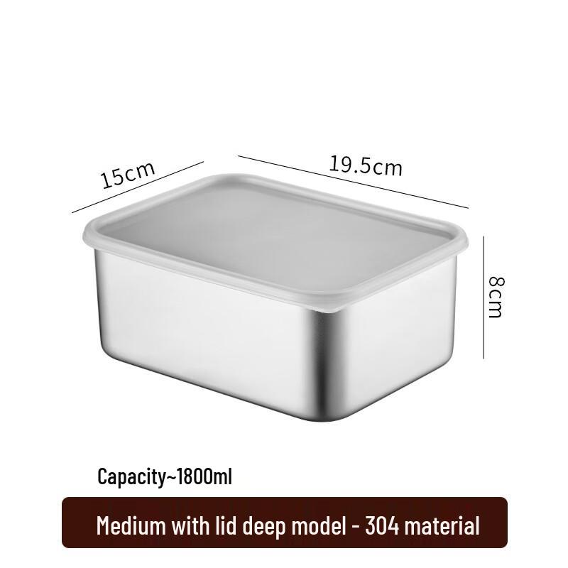 Redqisheng 304 Stainless Steel Sealed Food Storage Containers