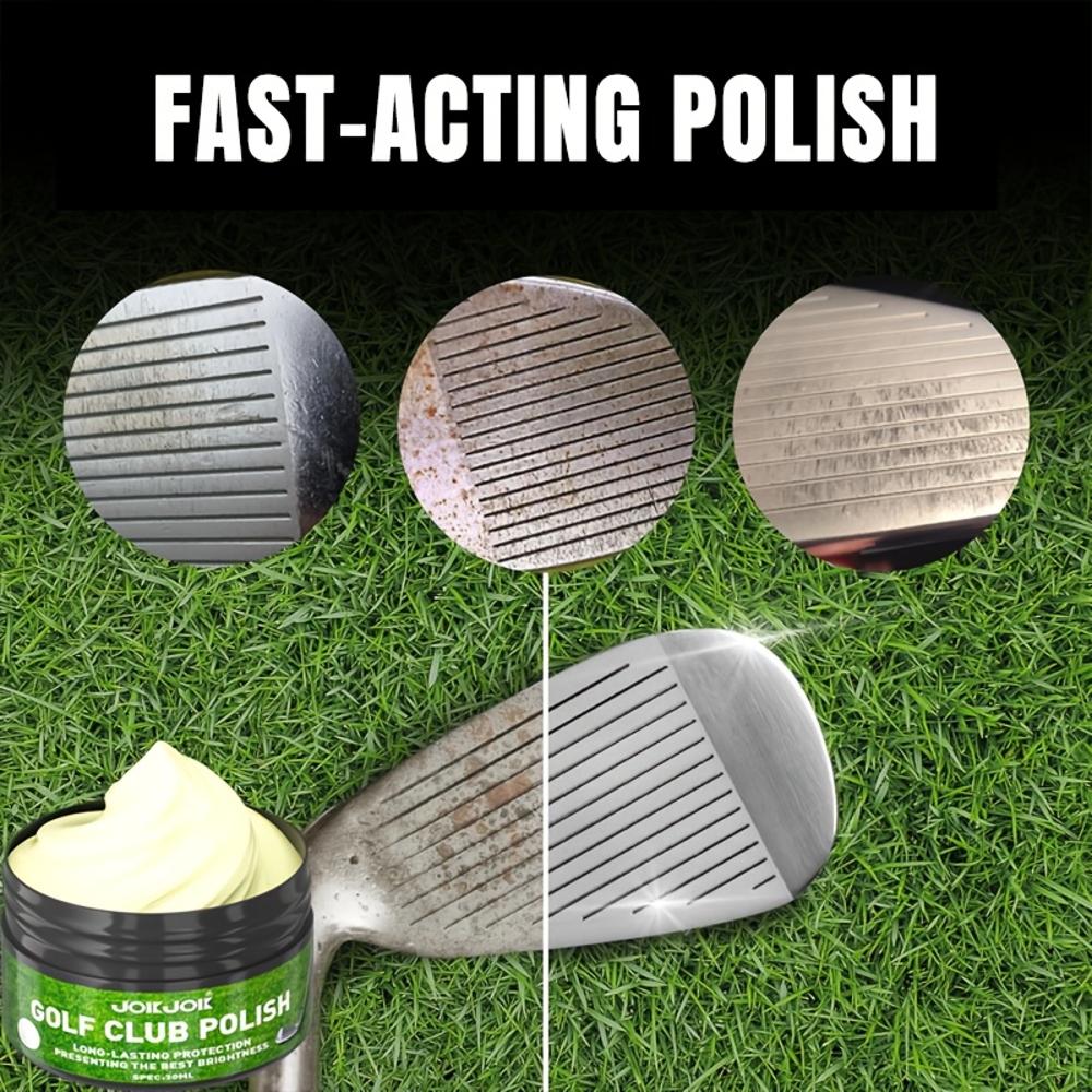 JOKJOK Golfklubba Polerande Vax - Snabb Borttagning av Repor & Oxidation, Återställer Spegelblank Glans, Rostskydd & Fläckskydd
