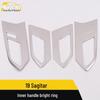 Fits 19 Sagitar Models: Interior Door Handle Decor Frame and Armrest Accessories.