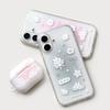 Clmj Koreański Ins Gwiazda Skrzydła Kokardka Etui na Telefon Dla Samsung Galaxy A37 A57 A16 A17 A36 A26 A56 A55 A35 A25 A15 A54 A24 A14 A13 4G 5G