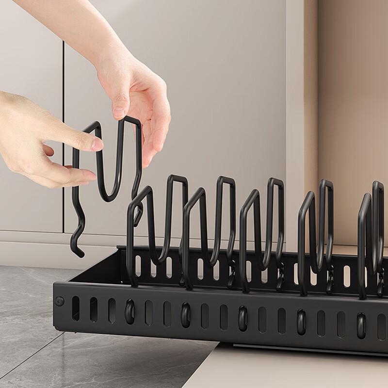 Adjustable Kitchen Countertop Pull-out Dish Rack