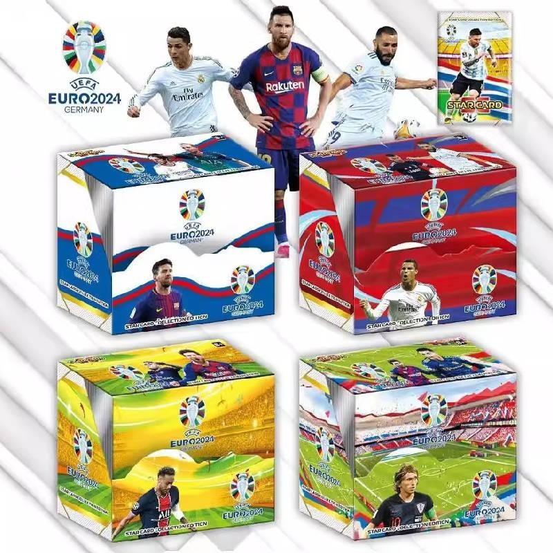 Premium Football Star Cards European Cup Cristiano Ronaldo Neymar Messi Collectible