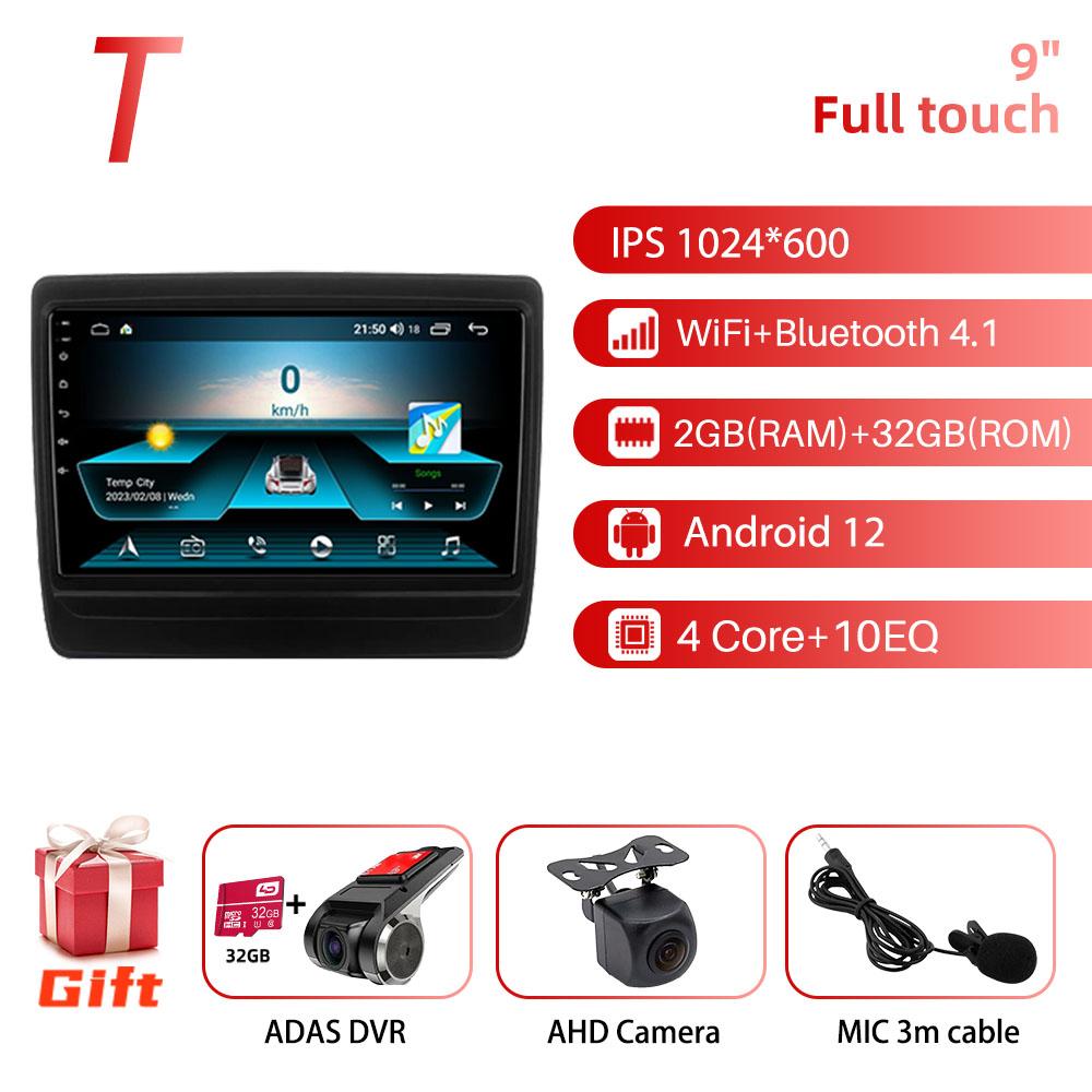 Hicar Android Car Radio Stereo for Isuzu D-MAX 2020-2025 2 Din Autoradio CarPlay GPS Navigation Car Multimedia Player Head Unit