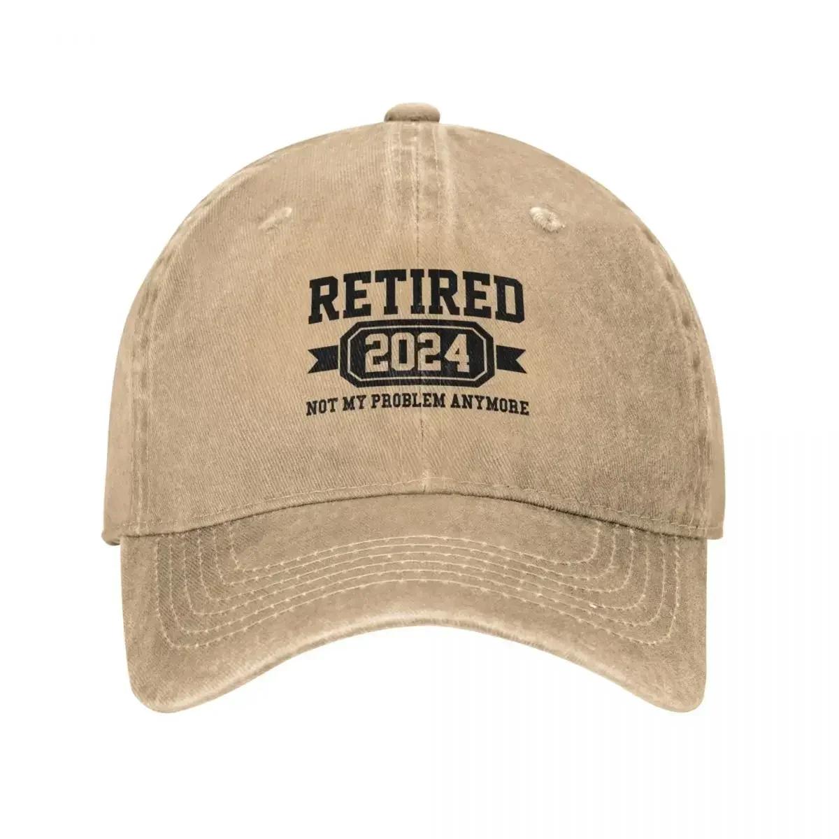 

Retired 2024 Not My Problem Anymore, Funny Retirement, Retirement 2024 Baseball Cap dad hat Women s Golf Clothing Men s