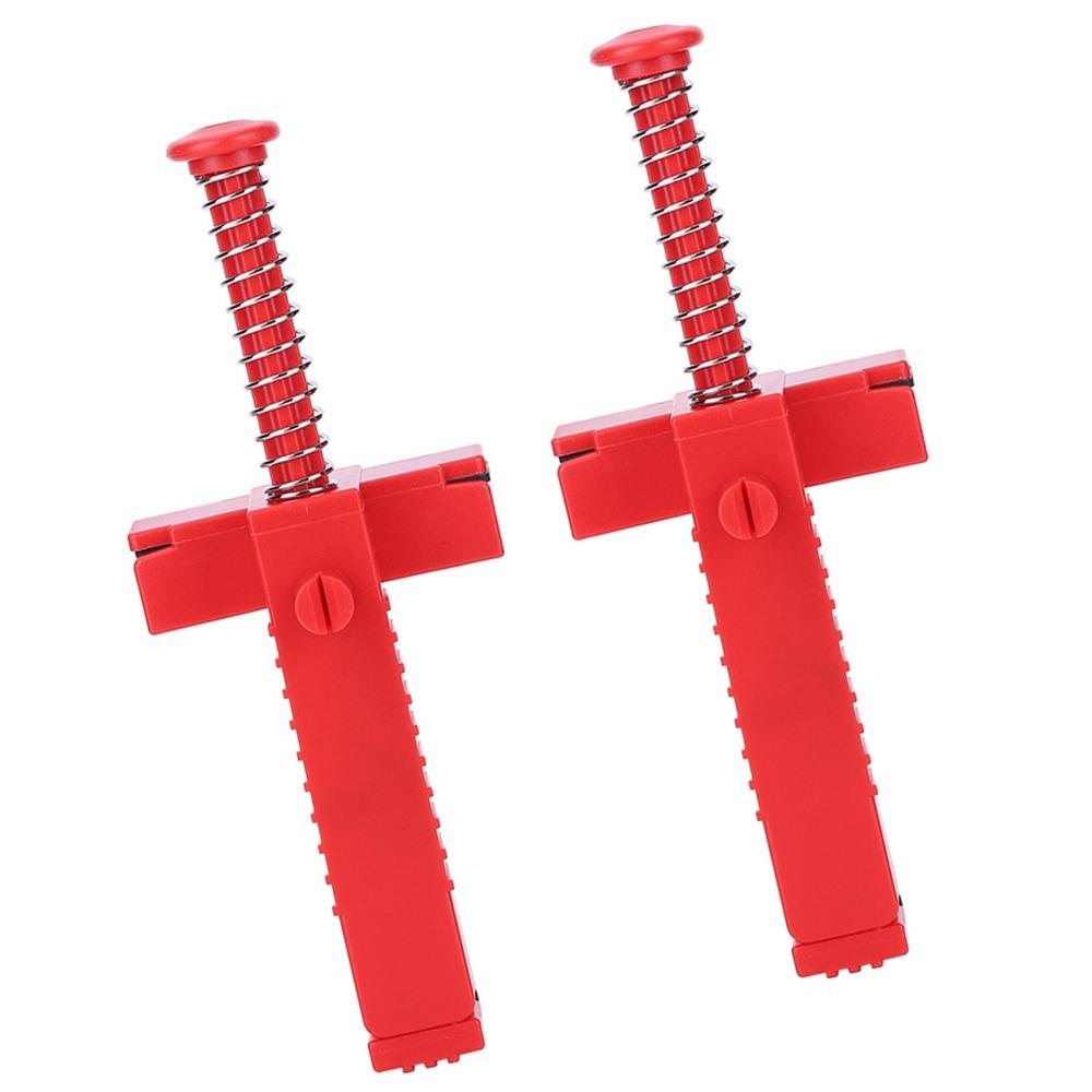 2PCS Red Brick Line Black Building Construction Fixture Durable Leveling Measuring Tool