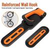 Versatile Bicycle Wall Mount: Stable Rack for Road and Mountain Bikes