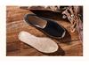 Scarpe da Uomo e da Donna in Tela e Lino Resistenti all'Usura: Scarpe da passeggio slip-on traspiranti, fatte a mano, casual