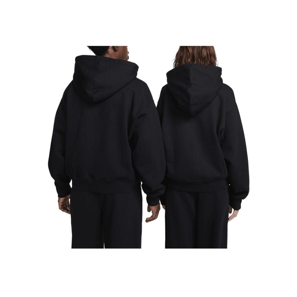 Nike X Stussy Zip Fleece Hoodie Black Unisex Tops FJ9175-010