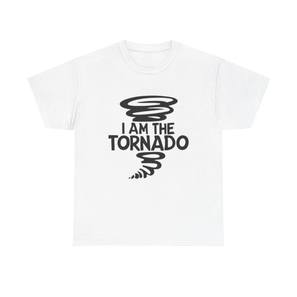 Я - Торнадо Графическая Футболка Смешная Уморительная Унисекс Плотный Хлопок 4XL
