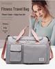Women's Waterproof Yoga Fitness and Travel Bag - Versatile, Large Capacity, Handheld or Over-the-Shoulder, Fits On Luggage Trolley