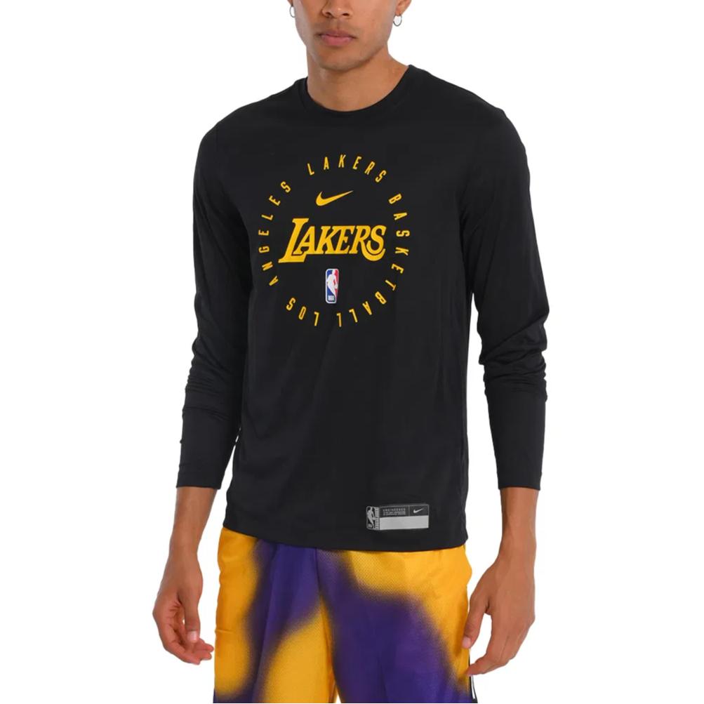 Nike Los Angeles Lakers FW24 T Shirt Men's Black HF0770-010