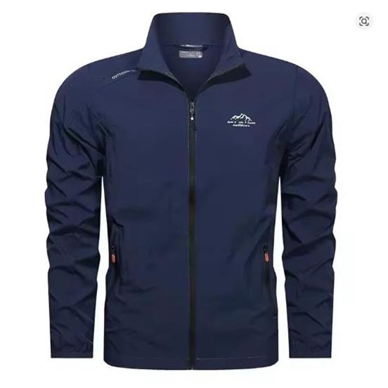 

Мужская летняя ветровка с карманами на молнии, защита от ультрафиолета, дышащая, сверхлегкая рабочая одежда, для активного отдыха, тонкие пальто для кемпинга S