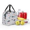 Cute Koalas Astronaut In Space Insulated Lunch Bag for Kids School Cooler Thermal Food Box Tote Portable Lunch Boxes Container
