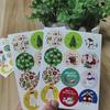 2.8” Christmas Seal Stickers for Gift Wrapping, DIY Party Decor, and Journals