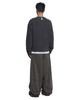 Nomaenyueol Reversible Wool Hairy Knit - Charcoal