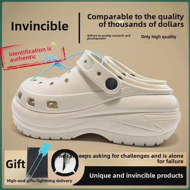 

Whale Puff Summer Thick Sole Platform Sandals 38-39
