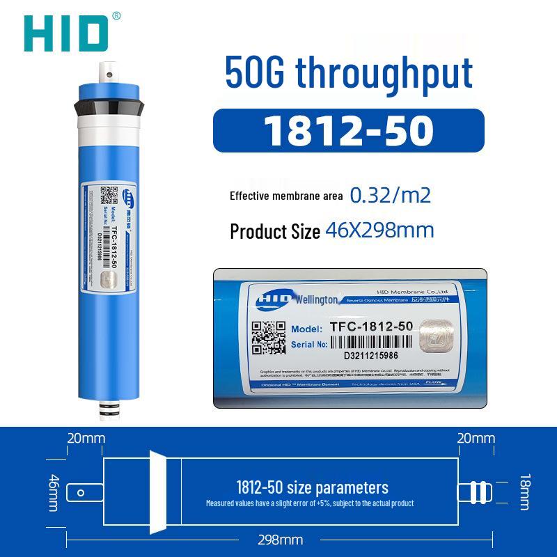 Wellington High-Flow RO Membrane Water Purifier: Direct Drinking, Water-Saving, Anti-Pollution Reverse Osmosis for Kitchen Use