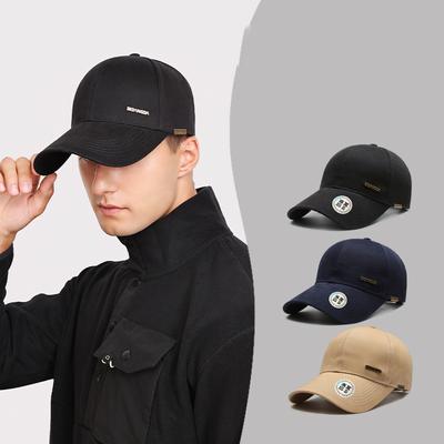 Frühling Sommer Herren Sport Baseball Cap Einfarbige Sonnenschutzkappe
